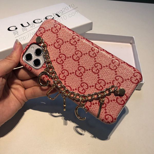 Gucci手機殼 Gucci手機套 官網1:1同步 網紅同款鏈條手機殼 蘋果手機套  mmk1017
